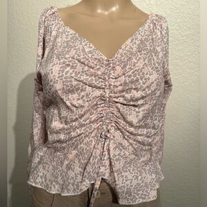 Japna cheetah print blouse